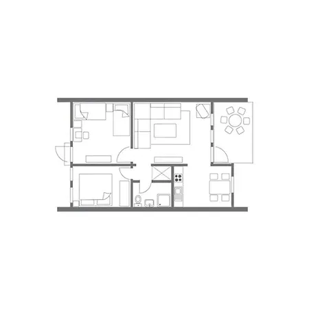 Ferienwohnpark Satteldachhaus Typ 9 Sd 03 Holiday home *